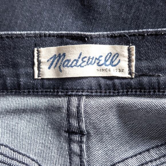 Madewell High-Riser Skinny Jeans Washed Black Size 27 Chic Minimalism - Picture 9 of 10